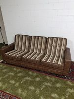 Vintage Sofa, 3er, Braun - Zeitloses Design für Ihr Heim