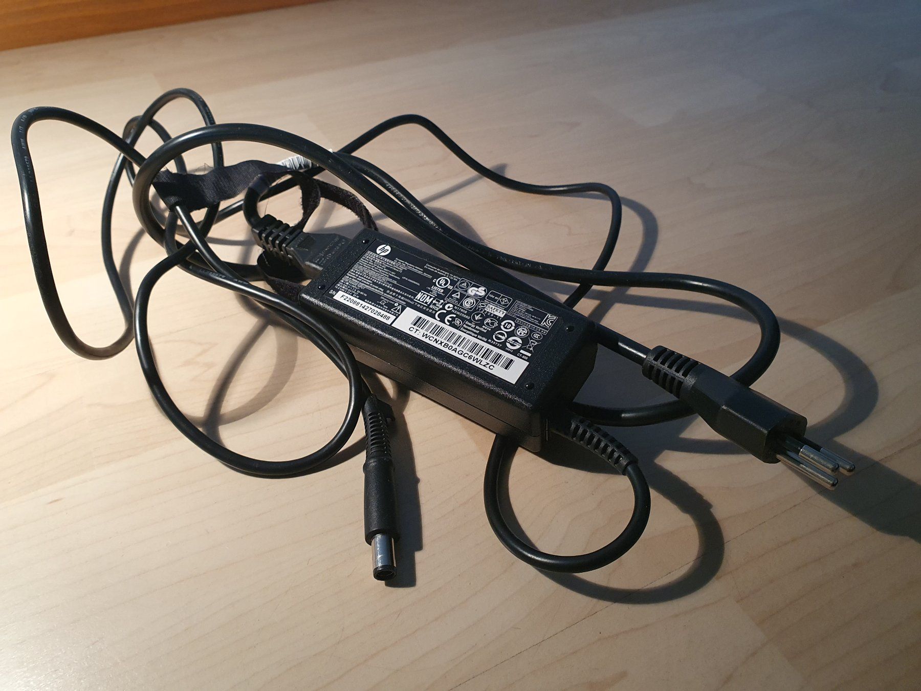 HP USB-C 65W Laptop Charger Alimentation PC portable 65 W 5 V, 9 V, 12 V, 15 V, 20 V - Electronic France