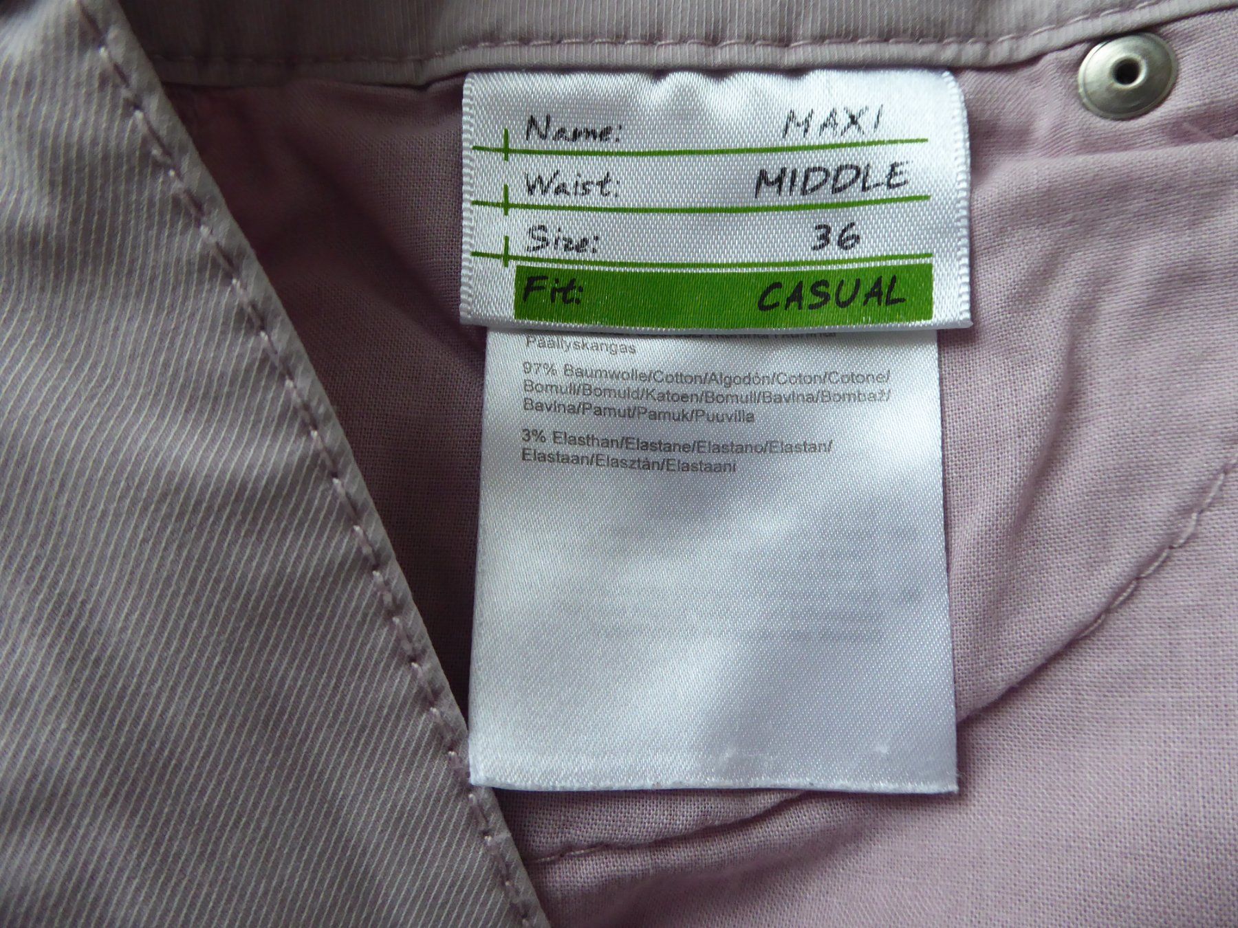 Pantaloni: Shorts Street One rosa Grösse 36 – Usato da Entlebuch venduto da roma6370 2