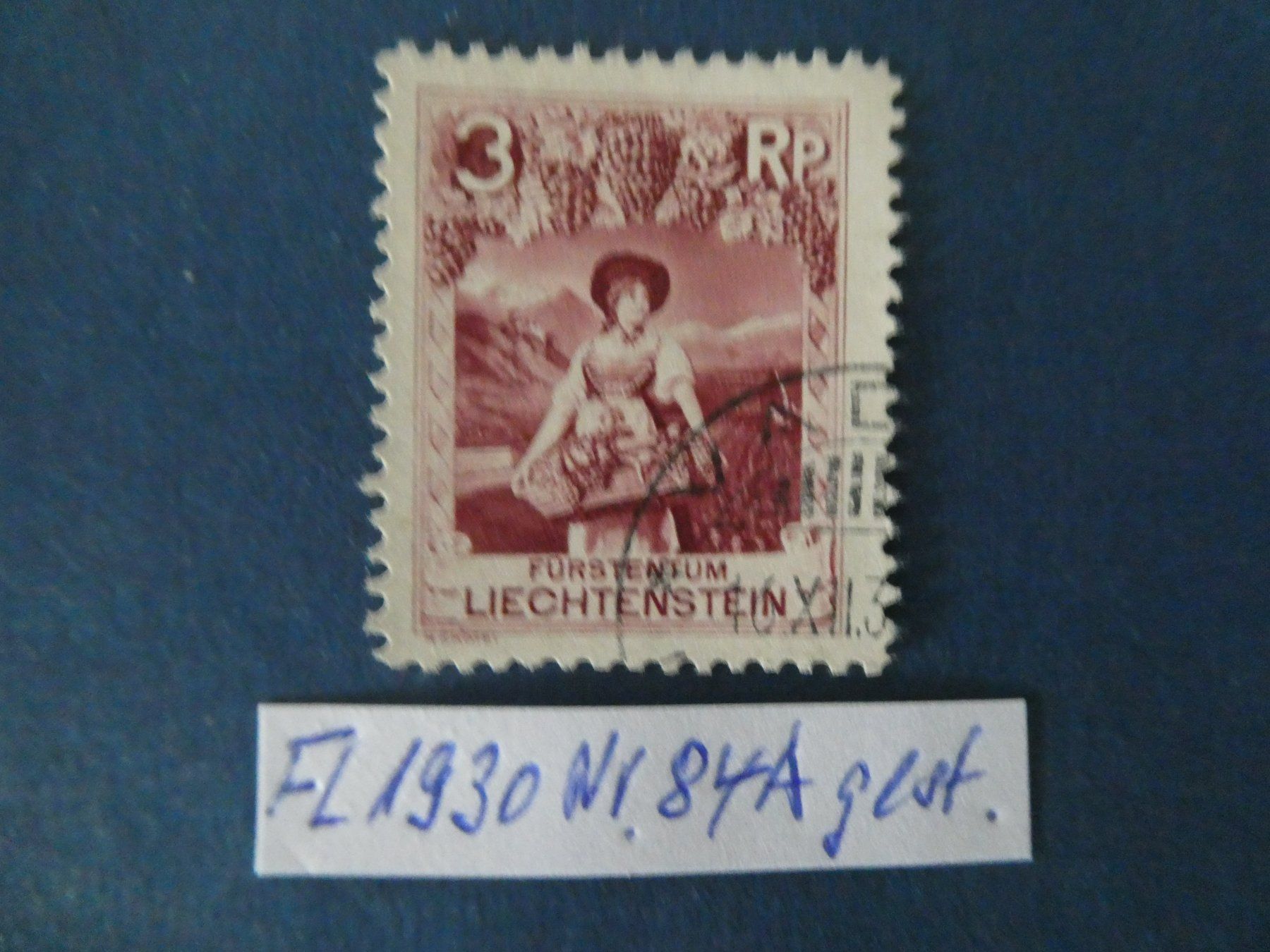 Tutti i francobolli: FL 1930 Nr. 84A gestempelt – Usato da Lausen venduto da Herbamare01