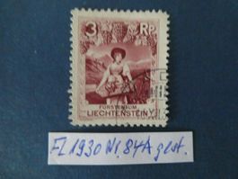 FL 1930 Nr. 84A gestempelt
