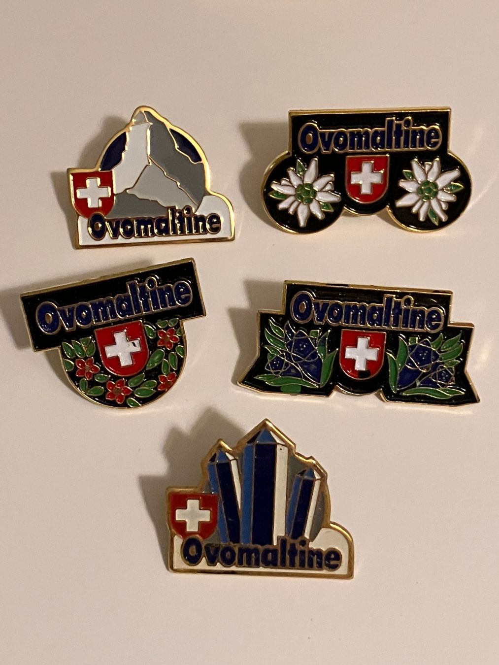 Plaketten & Abzeichen: 5 Pin Ovomaltine – Gebraucht aus Basel von djwwpp