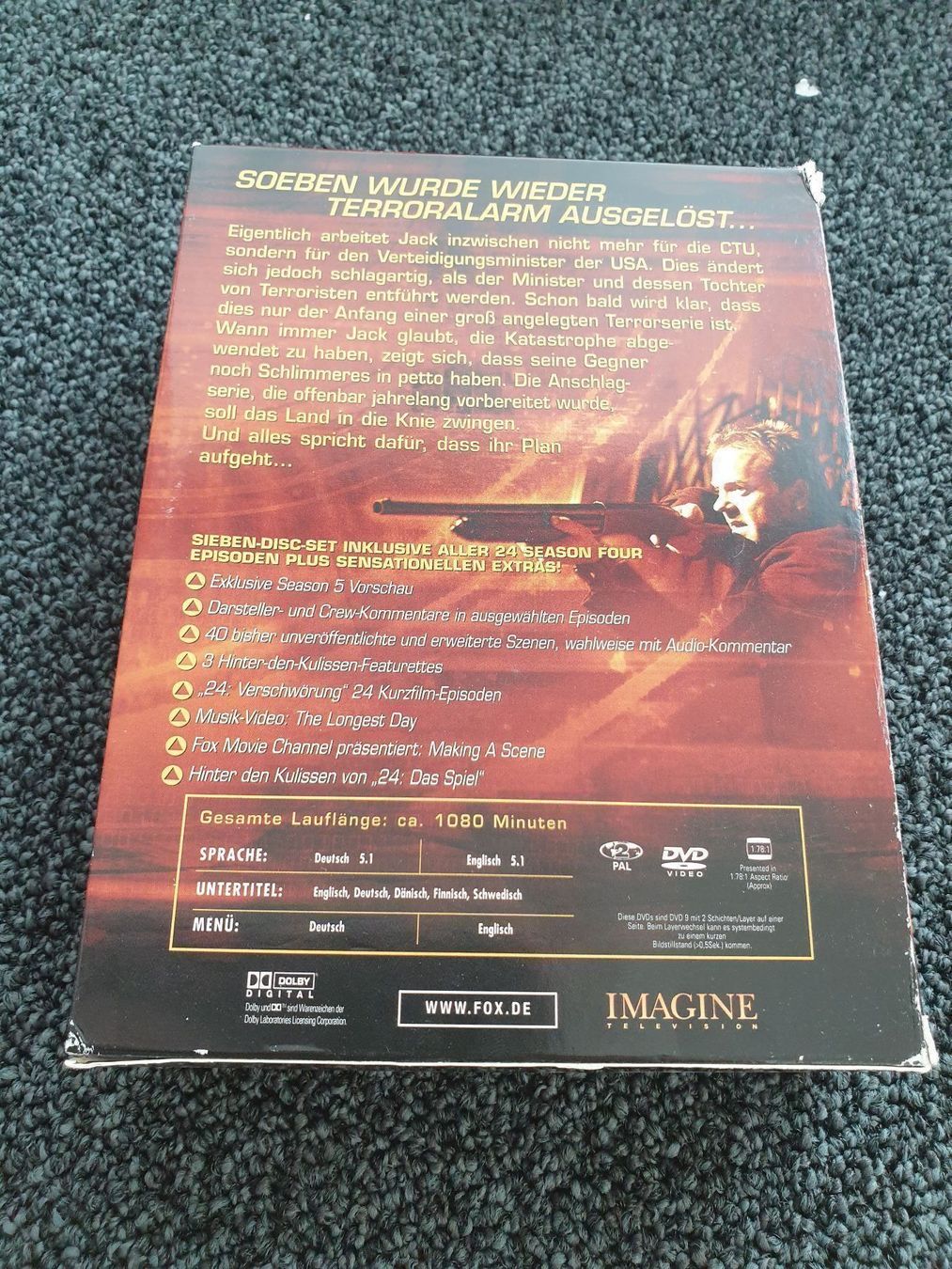 Tutti i DVDs: 24 TWENTY FOUR STAFFEL 4 – Usato da Ruswil venduto da jan_bxl5 2