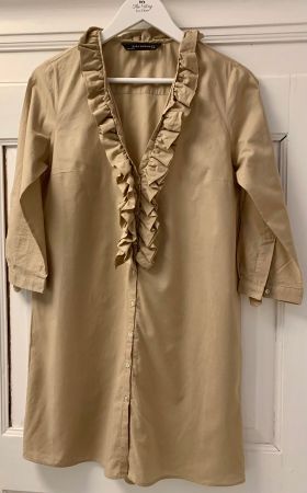 🤍 Long-Bluse / Tunika-Bluse von „ZARA“, Gr. XS/34 🤍
