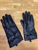 Gants cuir noir Maison 123 neufs