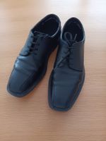 Schwarze Lederschuhe von Rieker, Grösse 44 Top Zustand!