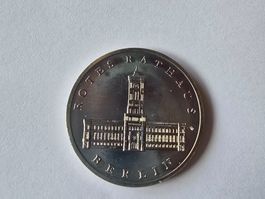 Gedenkmünze Rotes Rathaus Berlin 5 Mark DDR 1987 Münze