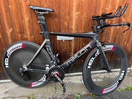 Top Triathlonrad Simplon Mr.T  HED Carbon Laufräder Gr. L