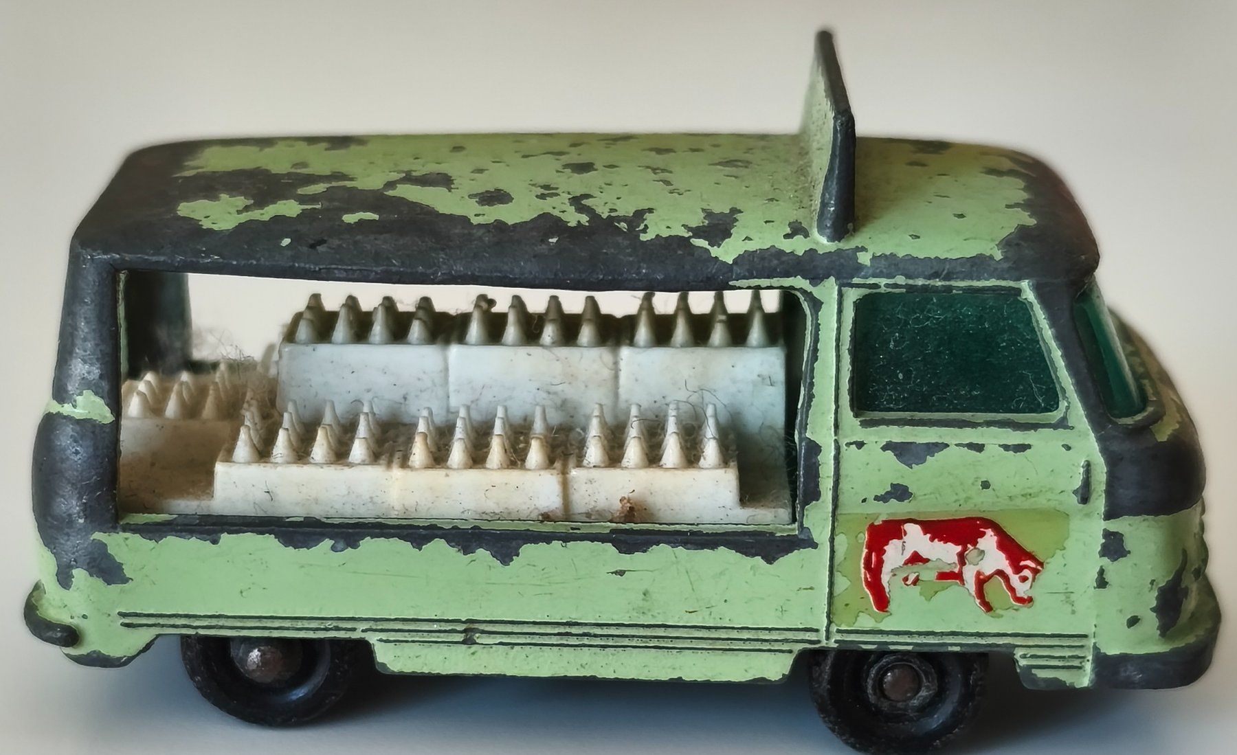 Lesney Modellini d'auto: Modellauto Matchbox Lesney Commer Bottle Float (Nr. 21) 1961 – Usato da Zürich venduto da Tanteemma369 3