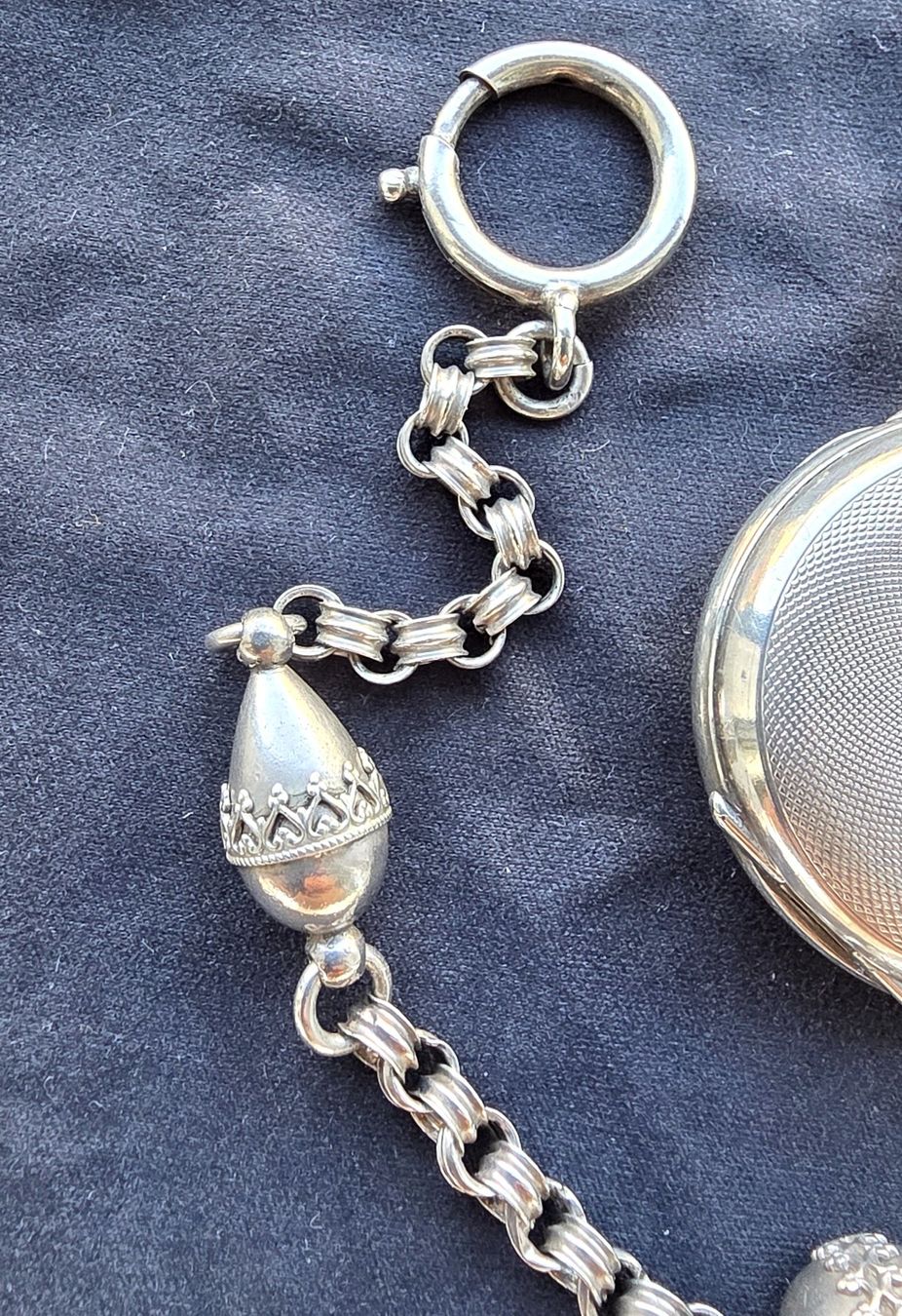 Orologi: Damentaschenuhr Silber mit Uhrenkette – Difettoso da Merenschwand venduto da Tfsim007 5