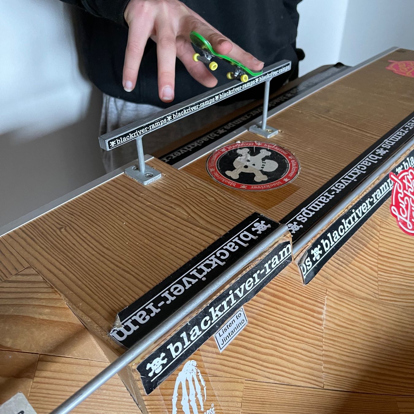 Skateboards: Blackriver Ramps Fingerboard Park Unikat – Gebraucht aus Herisau von OptischeFabrik 6