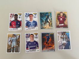 8x Panini Calciatori 2025-2026 Stickers