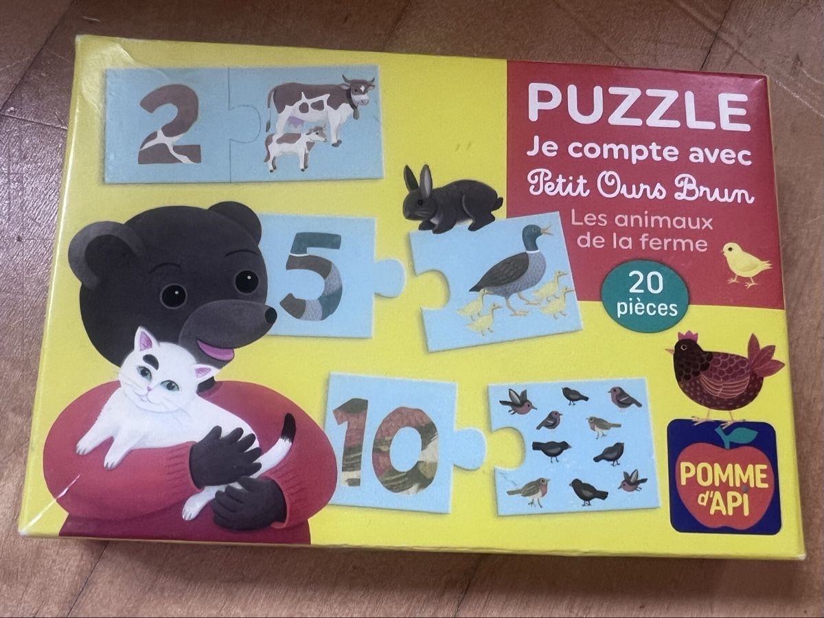 Puzzle: Puzzle Petit Ours Brun – Usato da Zürich venduto da evebleu 1