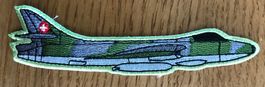 Schweizer Luftwaffe Hawker Hunter Silhouette Patch
