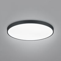 Deckenleuchte, Schwarz, Rund, 75 cm ∅