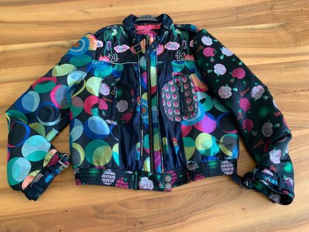 DESIGUAL super stylische kunterbunte Jacke Gr. 44 NWT