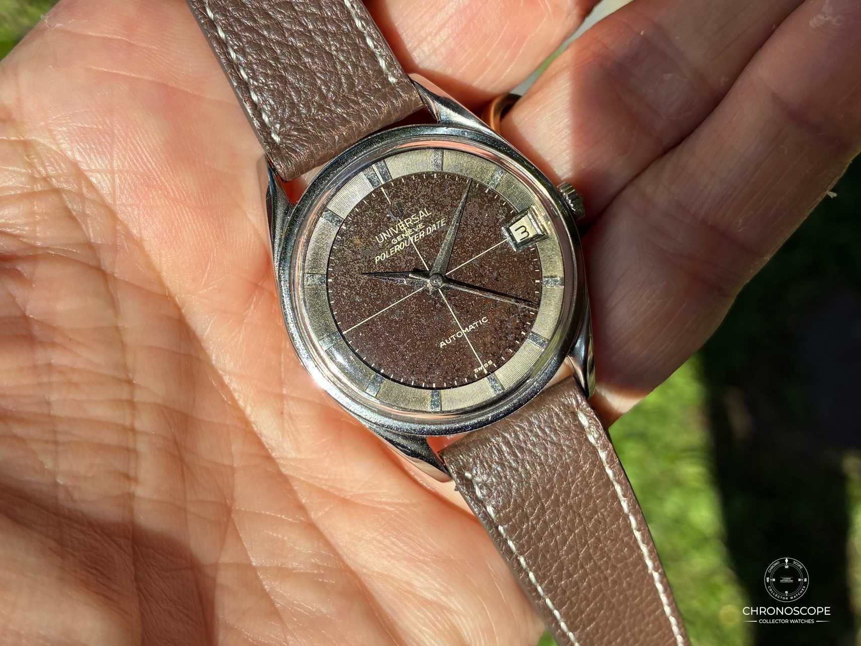 Universal Genève Montres: Universal Genève Polerouter Reference 204610/7 – D'occasion à Luzern par ChronoScope6004 8