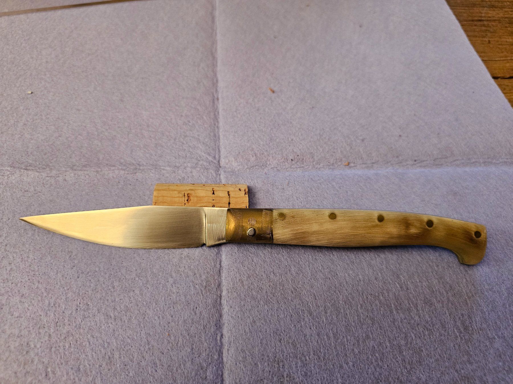 Accessori: Stefano Bellu Pattada 10,5 cm corno – Nuovo e nell'imballaggio originale da Monte Carasso venduto da giave