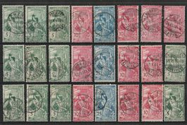 Lot UPU 1900. gestempelt