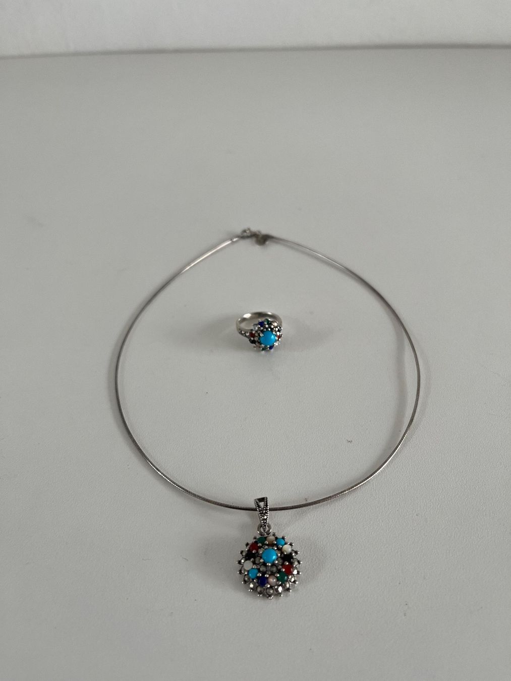 Anelli: Kette und Fingerring / Silber 925 – Usato da Wetzikon ZH venduto da seli03