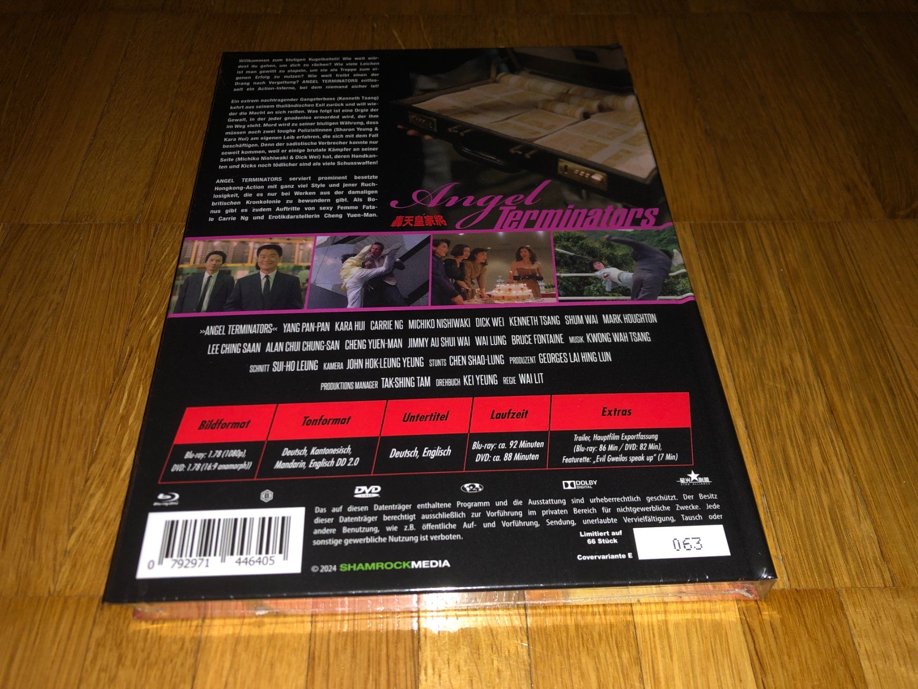 Tutti i DVDs: Angel Terminators - MEDIABOOK - E - UNCUT – Nuovo e nell'imballaggio originale da Basel venduto da havsok 1