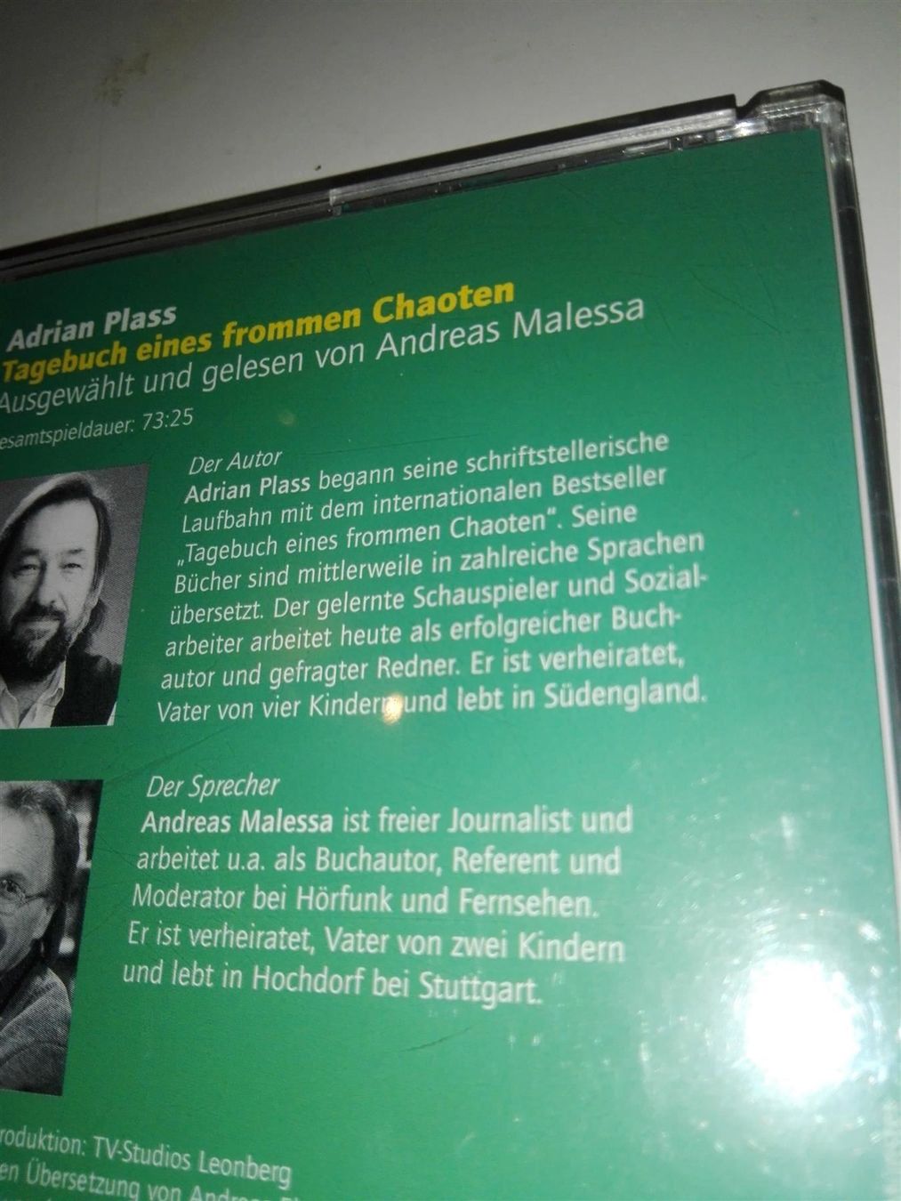 Audiolibri: Tagebuch eines frommen Chaoten (A.Plass) – Usato da St. Gallen venduto da elk2021 3