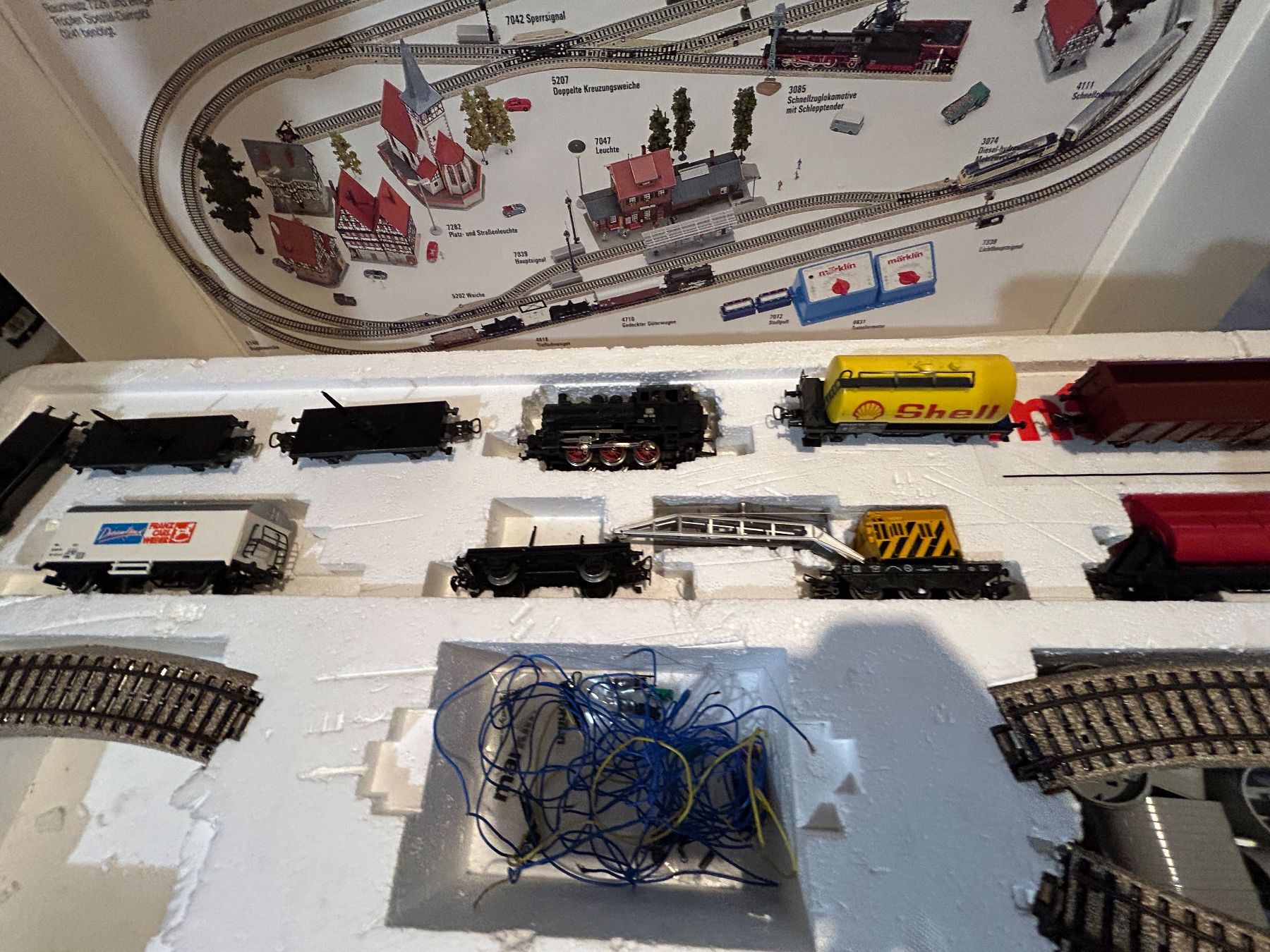 Märklin Modellini di ferrovie: Märklin H0 Starterset 2965 – Usato da Riehen venduto da Polymorpheus 2