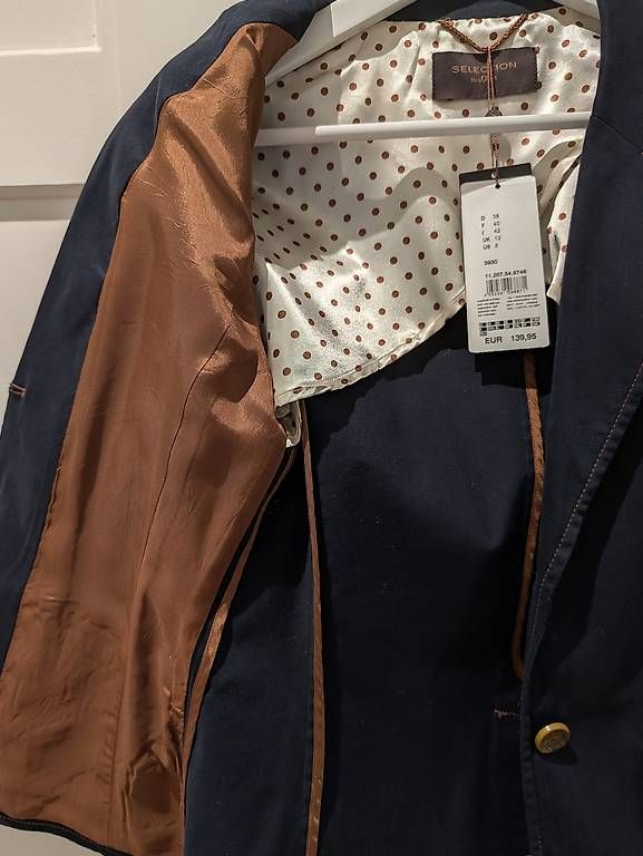 Giacche: Edler Blazer dunkelblau, Gr. 38 - NEU – Nuovo e nell'imballaggio originale da Bern venduto da dwarf_cap 1