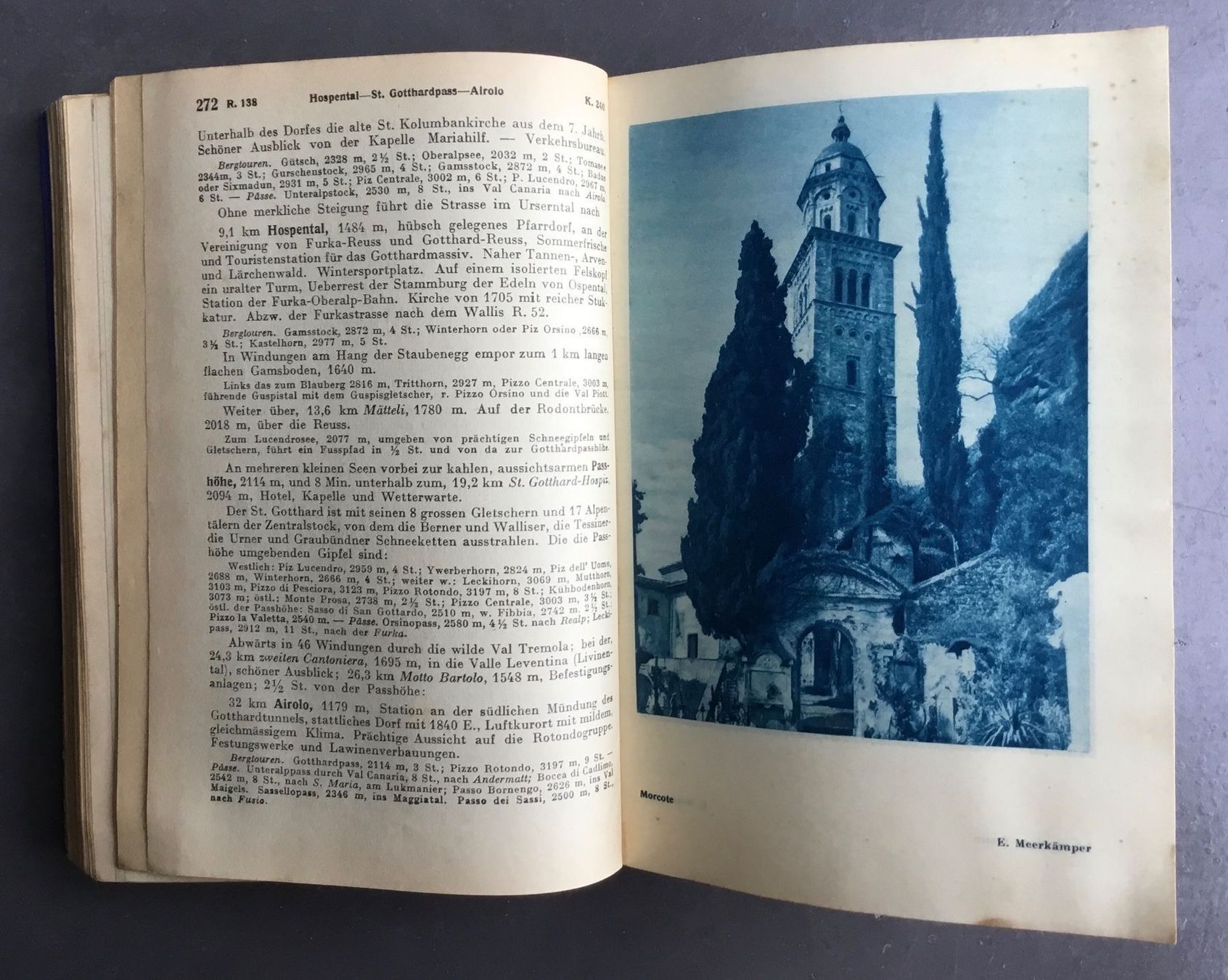 Bücher: Die Schweiz, Reisehandbuch 1932, mit div.Karten – Gebraucht aus Eggersriet von Wiese61 8