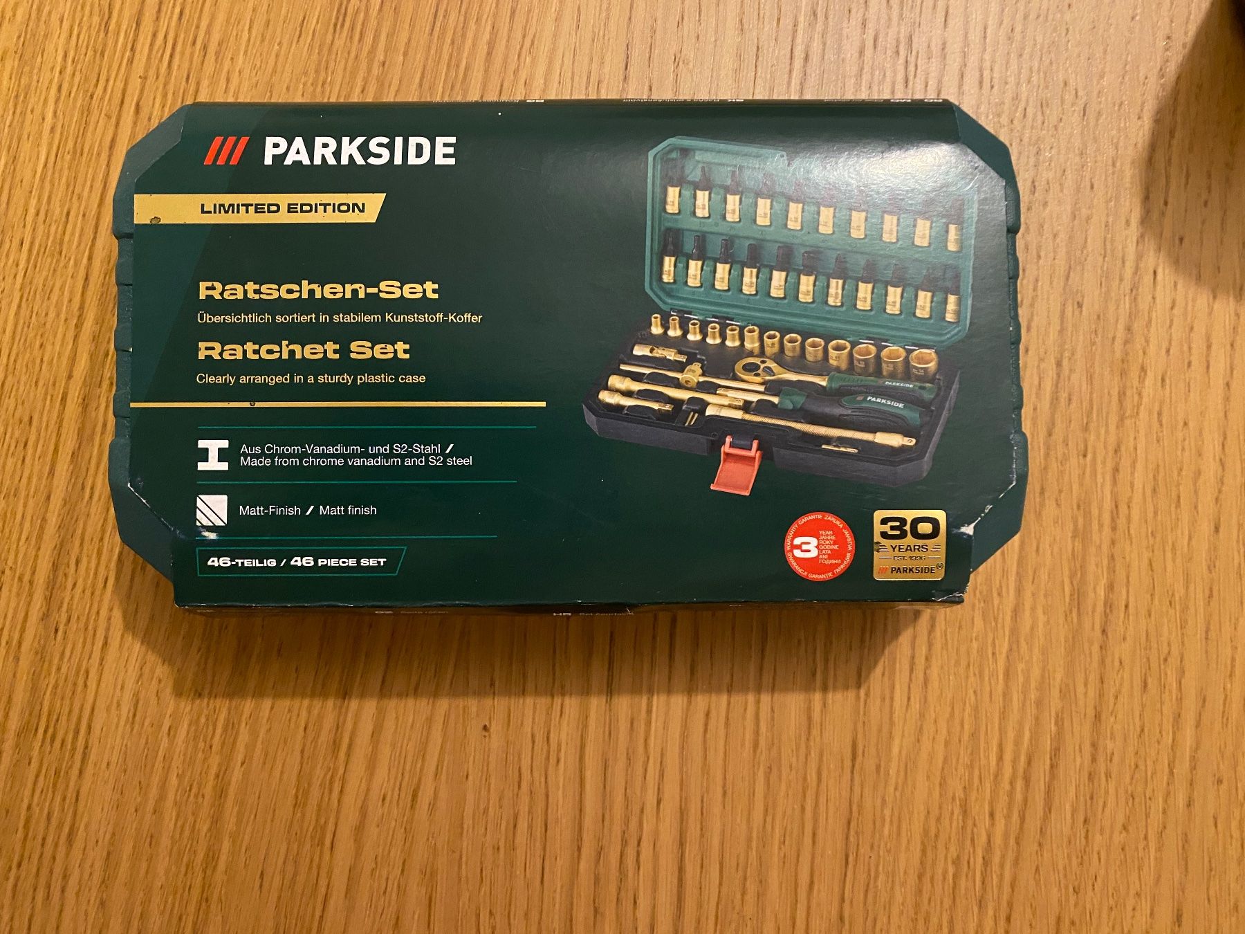 Parkside Tutti gli attrezzi: Parkside Lmited Edition Schlüsselset – Nuovo e nell'imballaggio originale da Spreitenbach venduto da Kinga78