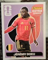 Panini FIFA WM 2026 Extra Sticker Jérémy Doku Belgien
