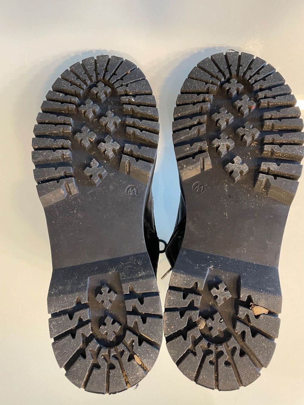 Damenschuhe: Plateau Stiefel (Leder),  Gr. 41 – Gebraucht aus Murten von janegood 4