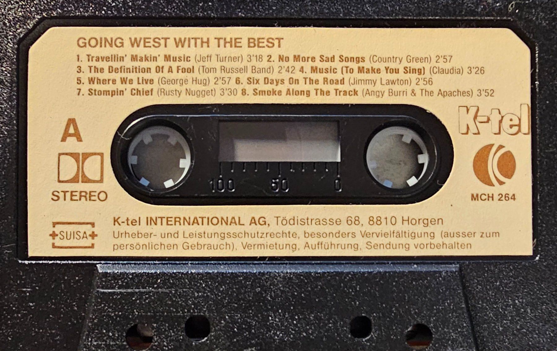 Cassettes audio: MC - Going West with the Best – D'occasion à Wahlen b. Laufen par Cg10 2