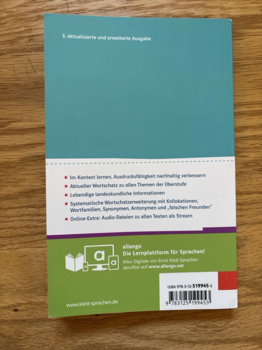 Libri: Words in context, Englisch Oberstufe, Klett Verlag – Usato da Zollikofen venduto da manoeggeli13 1