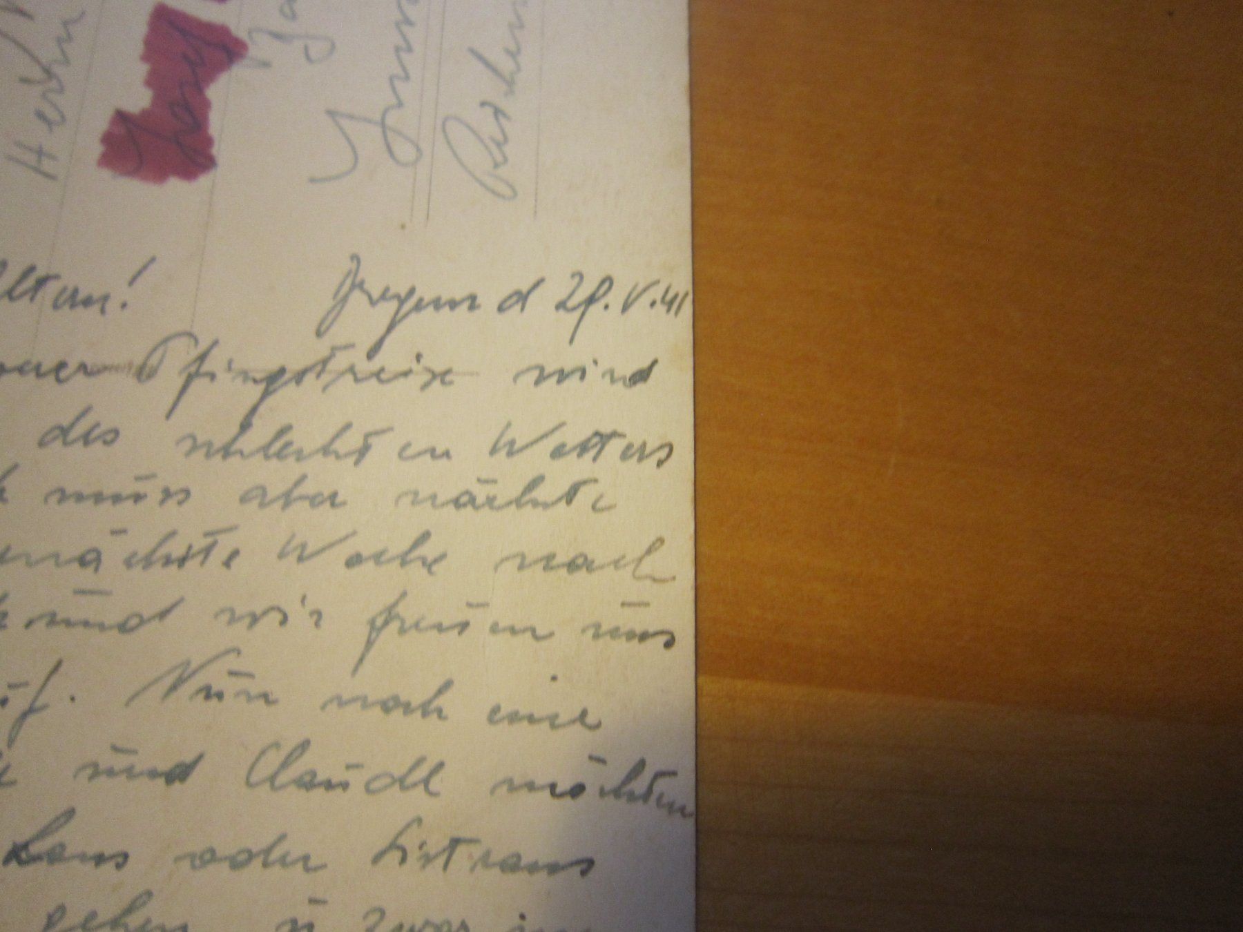 Cartoline postali: No 3 antike Postkarte Kinder 1941 – Usato da Gordola venduto da Polentaefung 3