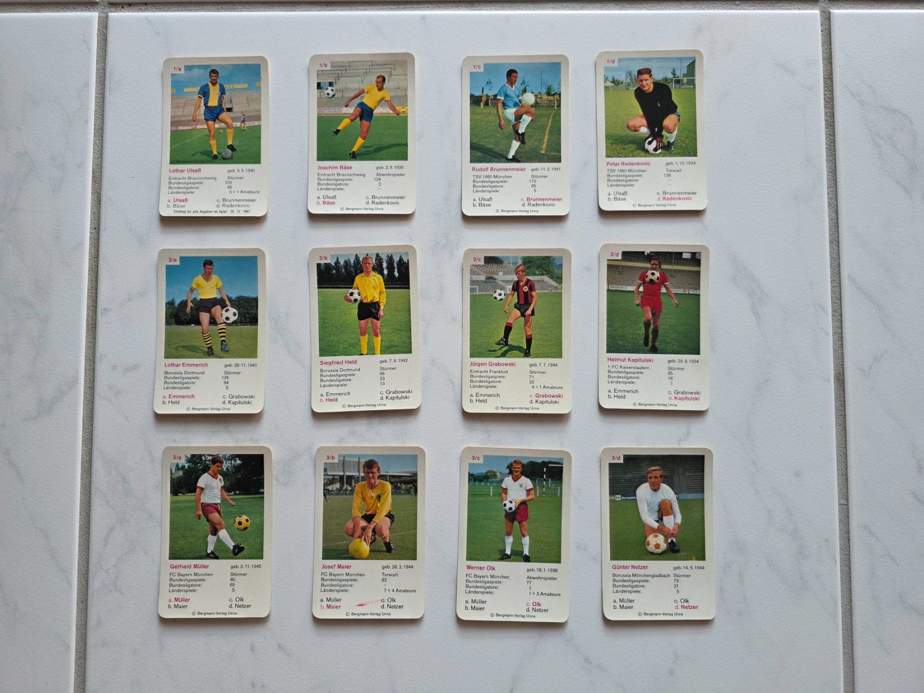 Sammelbilder & Trading cards: Sammel Karten Fussballer – Gebraucht aus Tagelswangen von rog_vv7y
