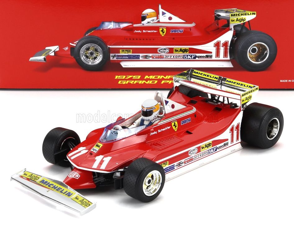 Ferrari F1 312T4 1/18 Bburago – Modèle De La Gagnante De Monaco 1979 (Scheckter)