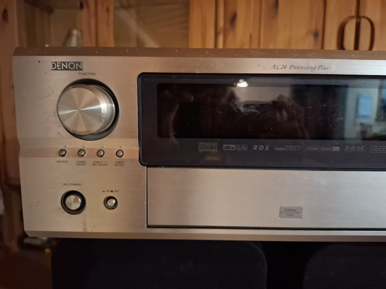 Denon Home cinéma: Denon Receiver mit 5.1 Teufel Boxen system – D'occasion à Wildensbuch par sim_5d52 3