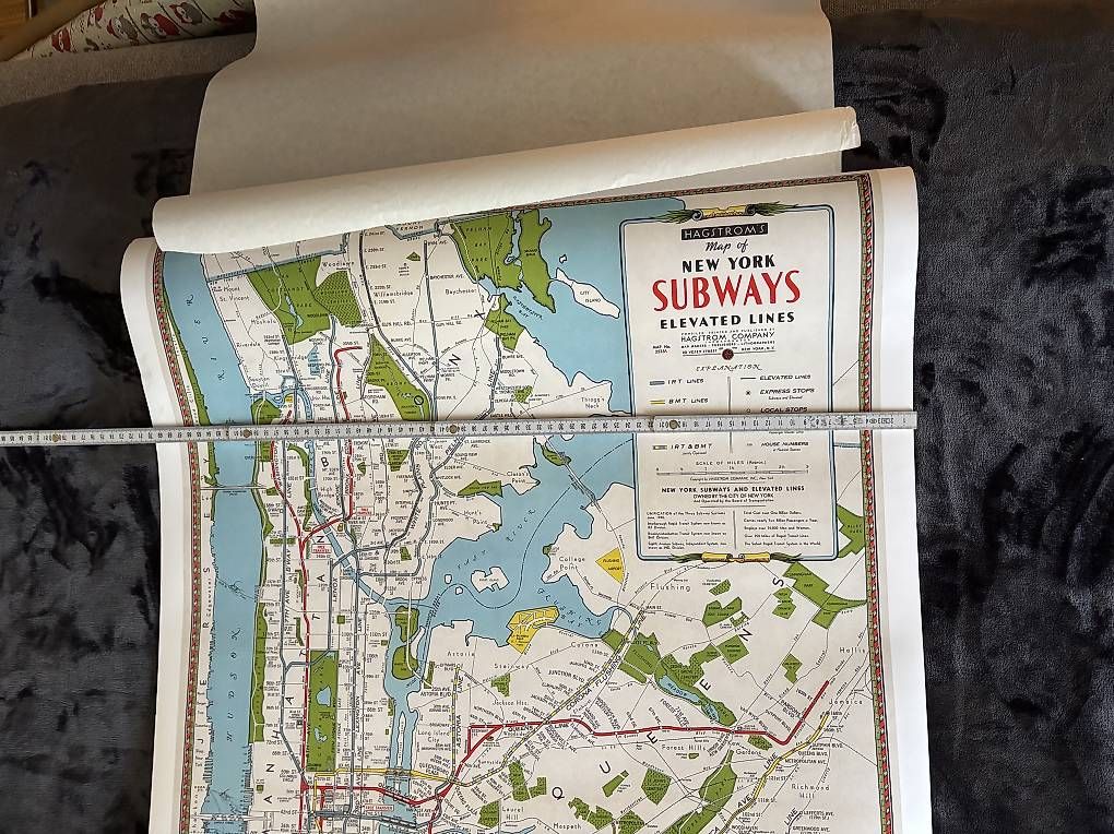 Foto & Immagini: Bild New York Subway System 109x70 cm – Nuovo (secondo la descrizione) da Zürich venduto da roo_8xd6 3
