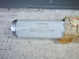 1 Neonröhre Leuchtstoffröhre OSRAM L 25W/25 UNIVERSAL WHITE