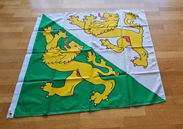 Thurgauer Kantonsflagge, Neu und Originalverpackt, 90x90cm