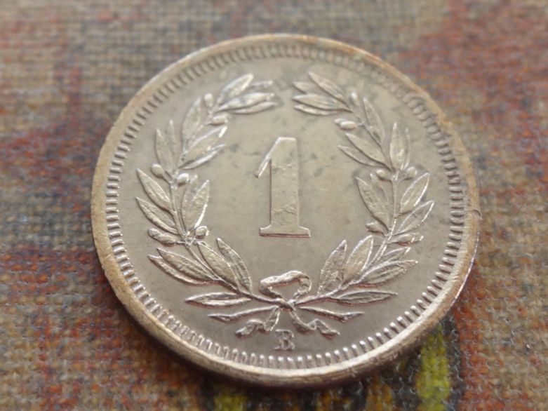 Tutti le monete: 1 Rp. 1924   (D) – Usato da Romanel-sur-Lausanne venduto da Swift13 1