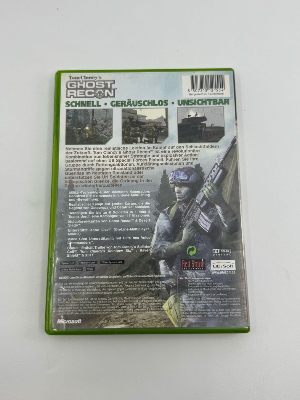 Giochi: Ghost Recon (XBOX) – Usato da Herisau venduto da Seyashop1 2