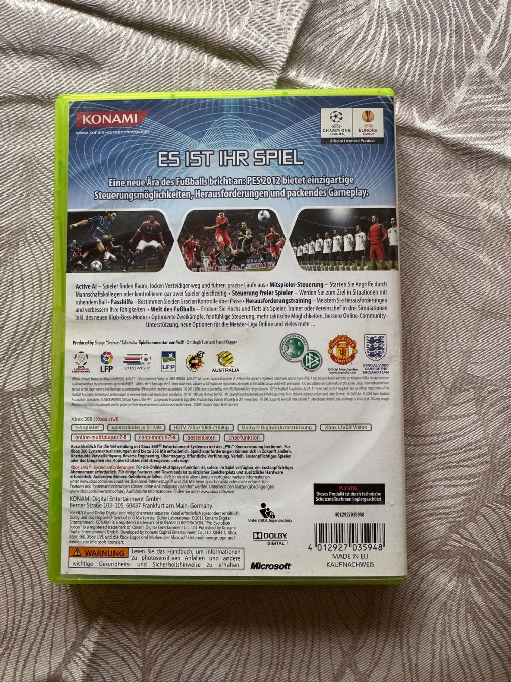 Giochi: PES 2014 Pro Evolution Soccer Xbox 360 Konami PAL DE – Usato da L'Orient venduto da dav_8slp 1