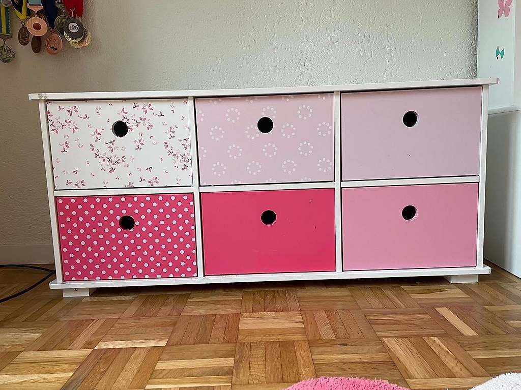 Cassettiere: Mädchenkommode und Regal fürs Kinderzimmer  – Usato da Frauenfeld venduto da Frdiebold