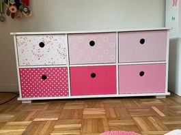Mädchenkommode und Regal fürs Kinderzimmer 