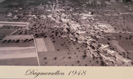 Dagmersellen 1948 Bild Historische Luftaufnahme Gerahmt