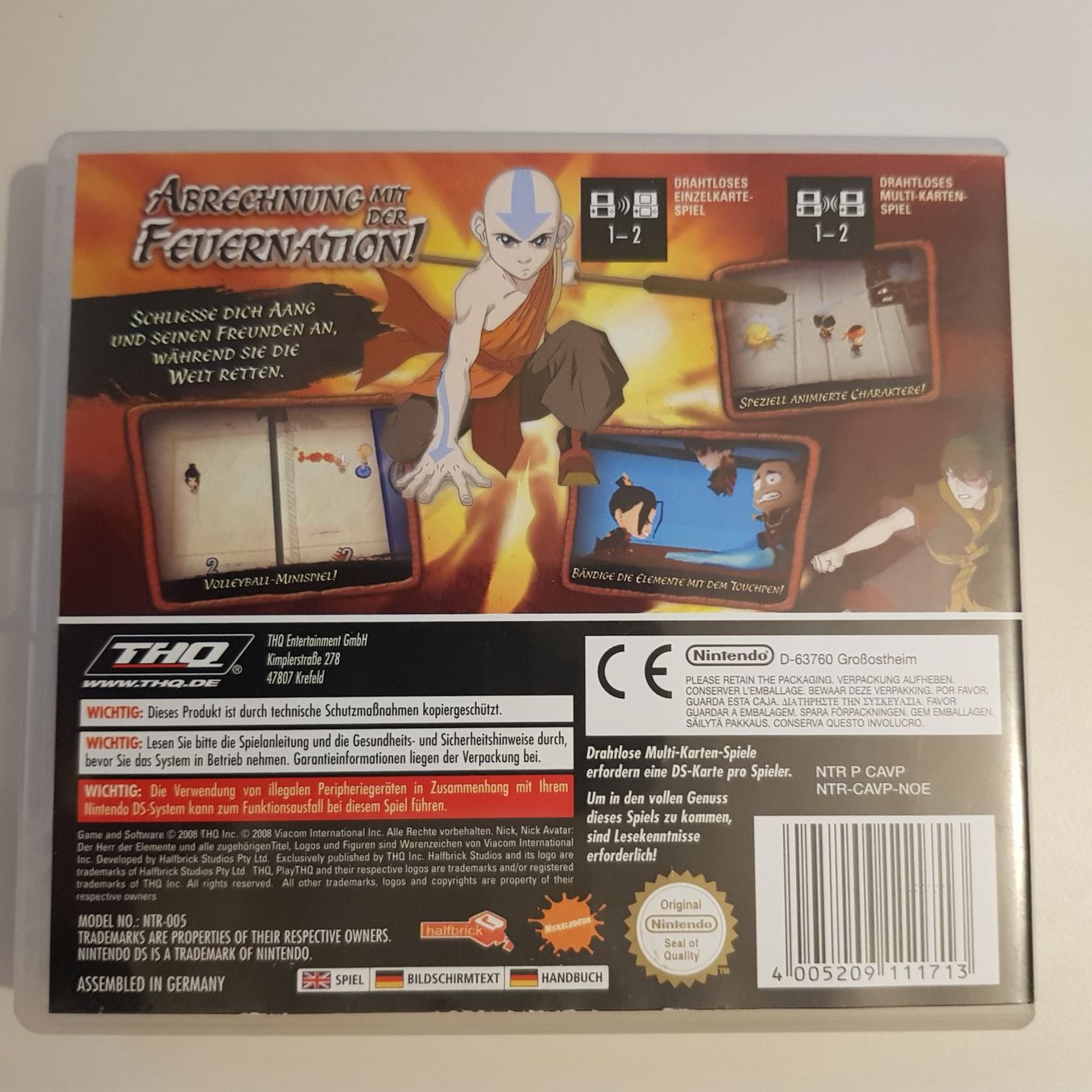Nintendo Giochi: Avatar - Der Pfad des Feuers /DS – Usato da Münchenstein venduto da 2DGames 1