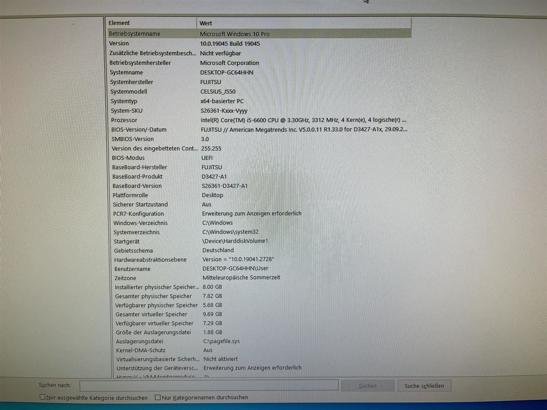 Fujitsu PC: Fujitsu Celsius_J550 Betriebsbereit – Usato da Niederdorf venduto da LeptonAG 5
