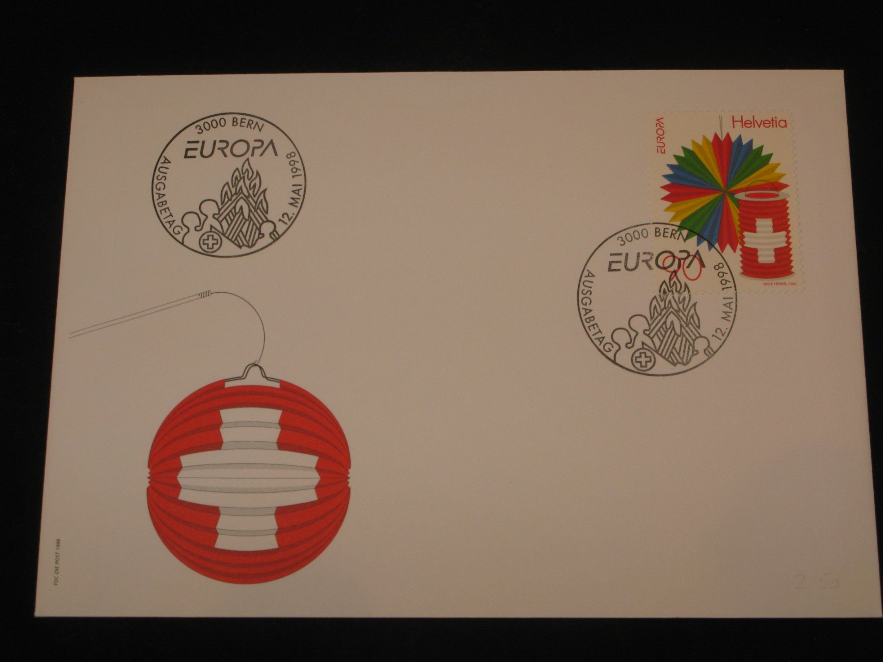 Tutti i francobolli: Werbemarken Europa FDC 1998 Nr. 952 – Usato da Riken AG venduto da HEROWE